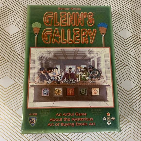 Glenns Gallery Mayfair Artful Board Game Buying Art Game New and Sealed - Picture 1 of 4